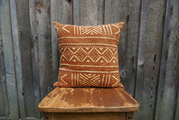 Heather - African Mudcloth Pillow