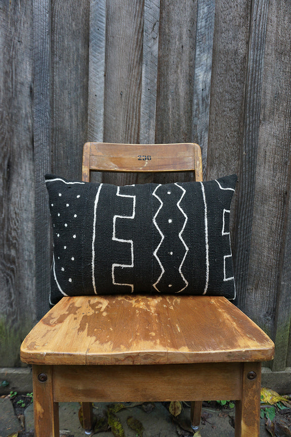 Mary - African Mudcloth Pillow