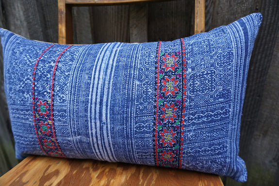 Angelina - Hmong Textile Pillow