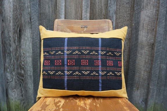 Alice - Burmese Textile Pillow