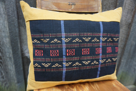 Alice - Burmese Textile Pillow