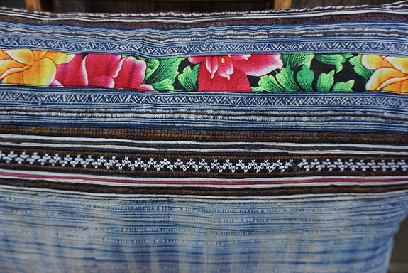 Vivian - Vintage Hmong Textile Pillow