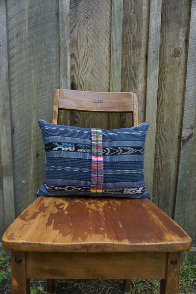 Lulu - Vintage Guatemalan Textile Pillow
