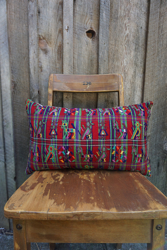 Kaya - Vintage Guatemalan Textile Pillow