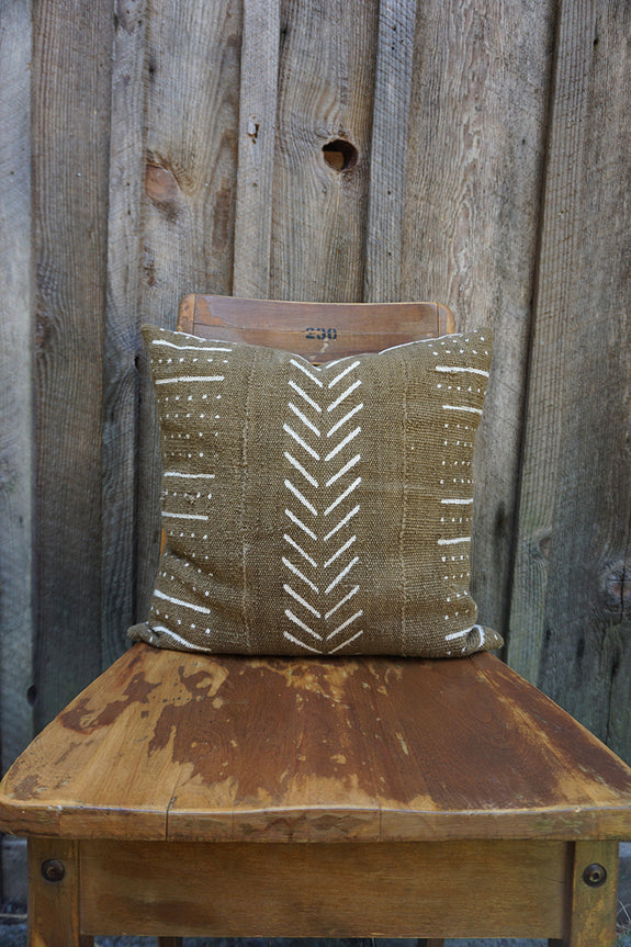 Kennedy - African Mudcloth Pillow