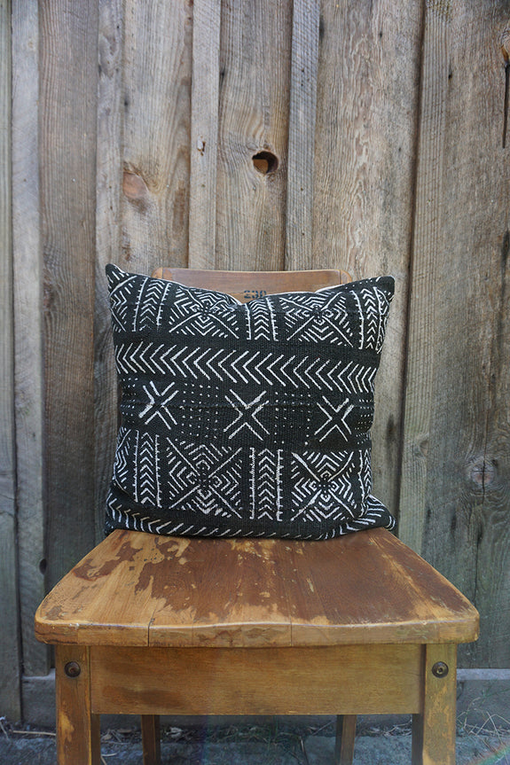 Harry - African Mudcloth Pillow