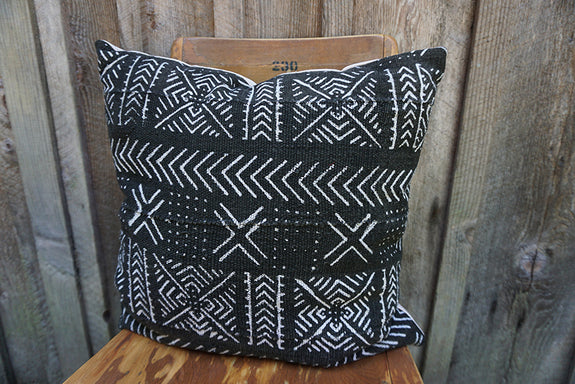 Harry - African Mudcloth Pillow