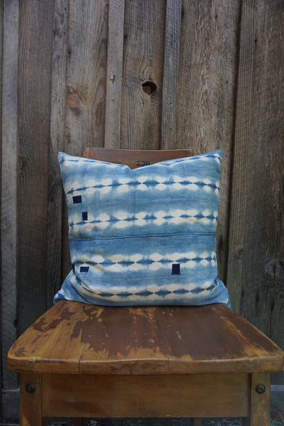 Frey - Vintage African Indigo Pillow