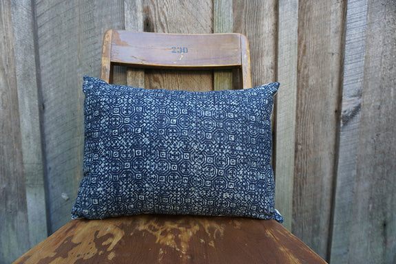 Flo - Hmong Textile Pillow