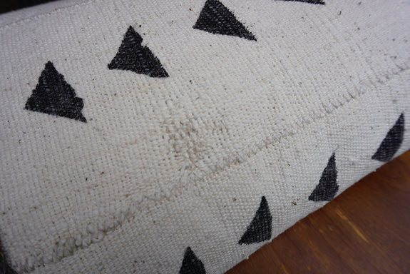 Molly - African Mudcloth with Canadian Wool Pillow