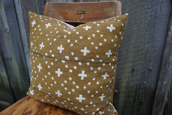 Molly - African Mudcloth Pillow