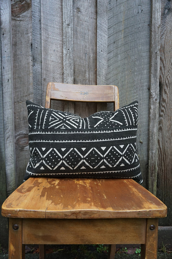 Gracie - African Mudcloth Pillow
