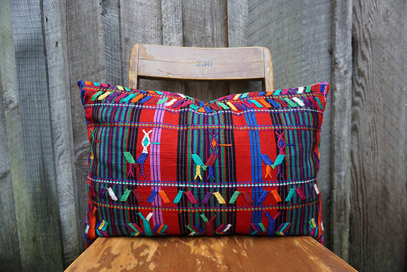 Adele - Vintage Guatemalan Textile Pillow