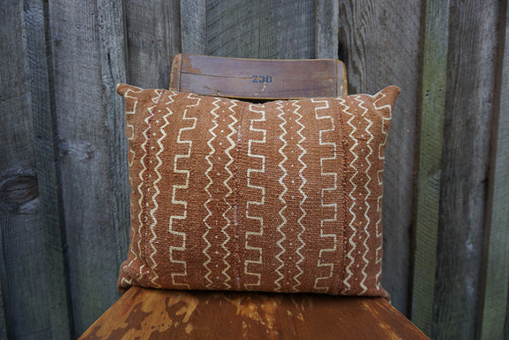 Myrtle - African Mudcloth Pillow