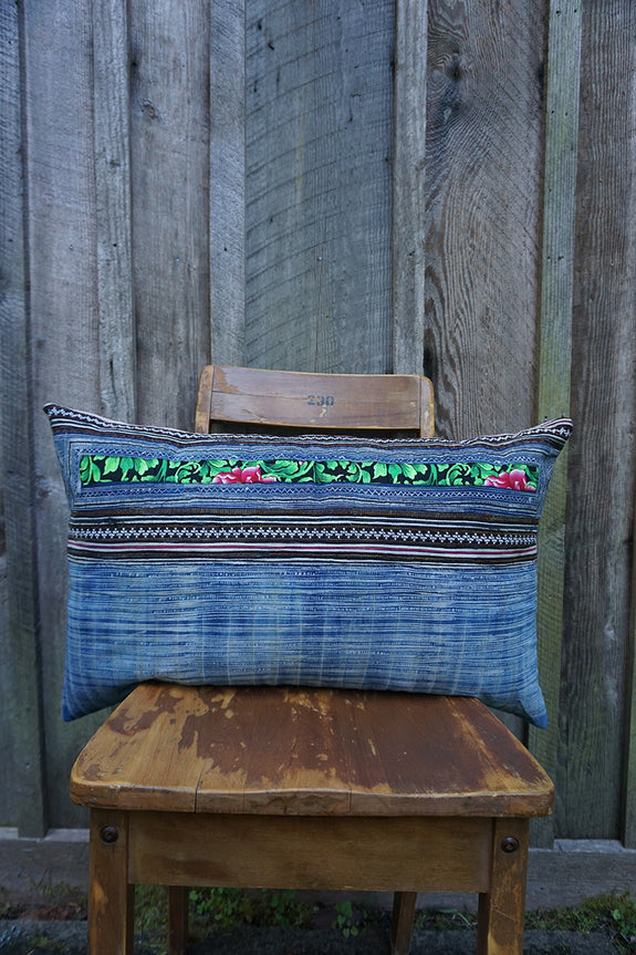 Maureen - Vintage Hmong Textile Pillow