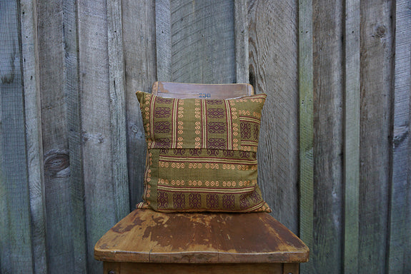 Azalea - Oaxacan Textile Pillow