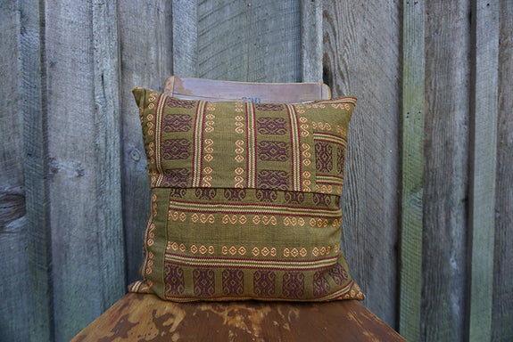 Azalea - Oaxacan Textile Pillow