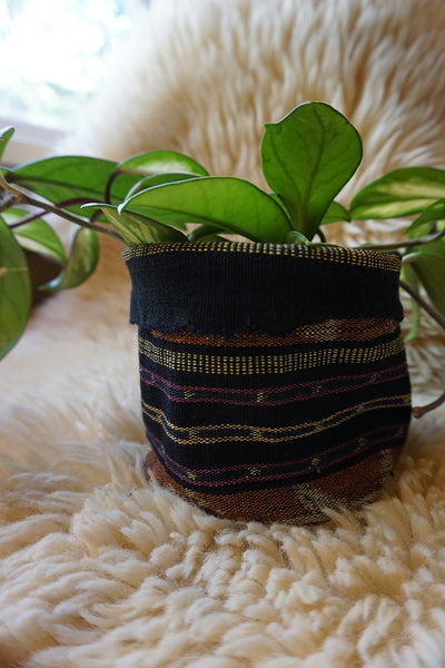 Indonesian Ikat Plant Holder
