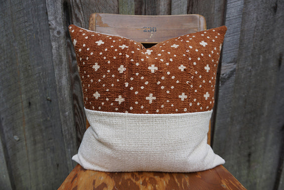 Lyanna - African Mudcloth Pillow
