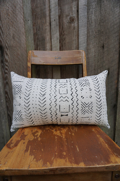 Dawn - African Mudcloth Pillow