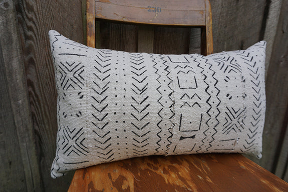 Dawn - African Mudcloth Pillow
