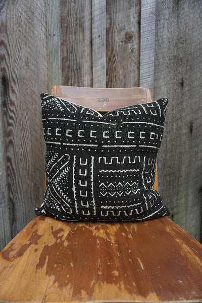 Tatum - African Mudcloth Pillow