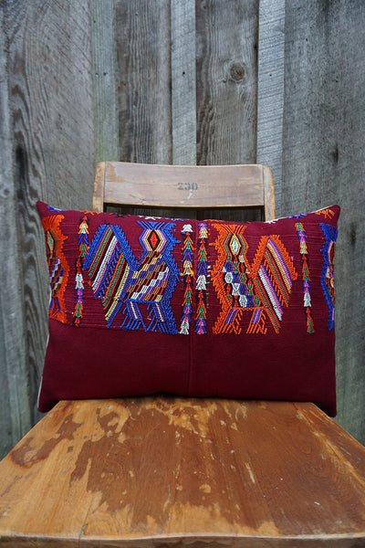 Inez - Vintage Guatemalan Huipil Pillow