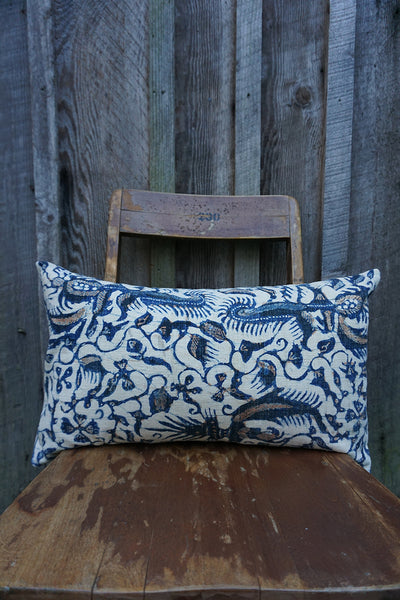 Juniper - Indonesian Batik Pillow