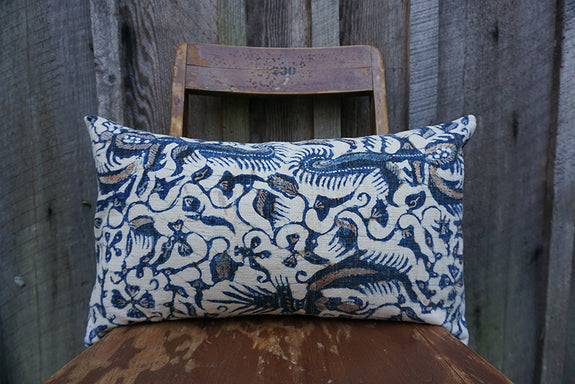 Juniper - Indonesian Batik Pillow
