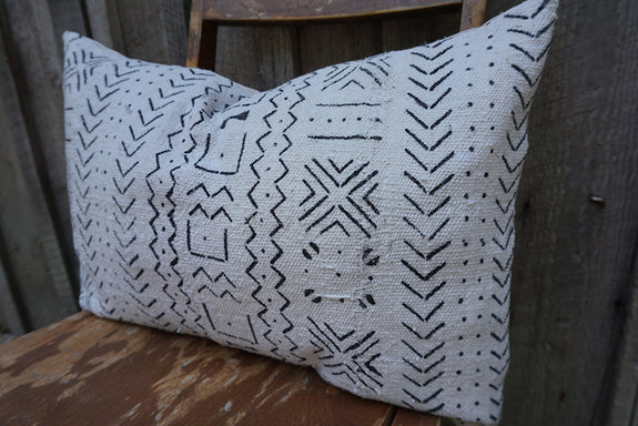 Savannah - African Mudcloth Pillow