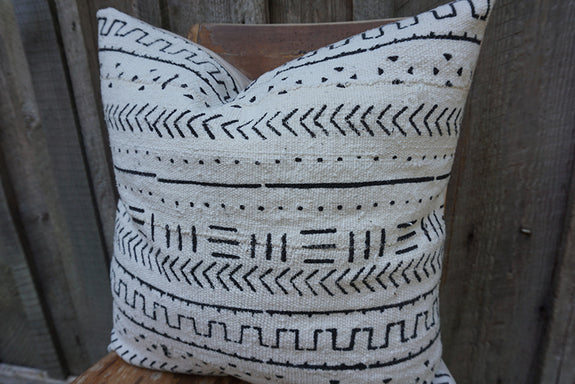 Gigi - African Mudcloth Pillow