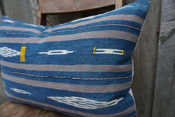 Shay - Vintage African Baule Textile Pillow