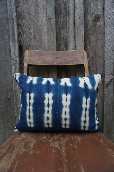 Jess - Vintage African Indigo Pillow