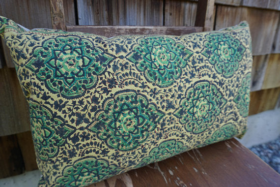 Marina - Indian Blockprint Pillow