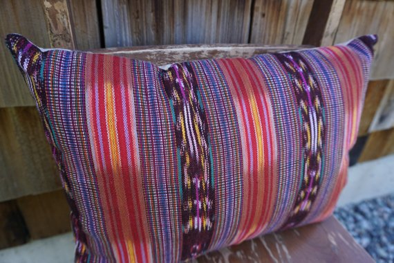 Riley - Guatemalan Textile Pillow